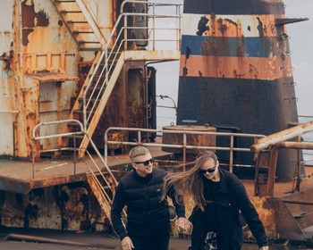 Тихий океан, Зеркальный пляж и Бирюзовое око вулкана