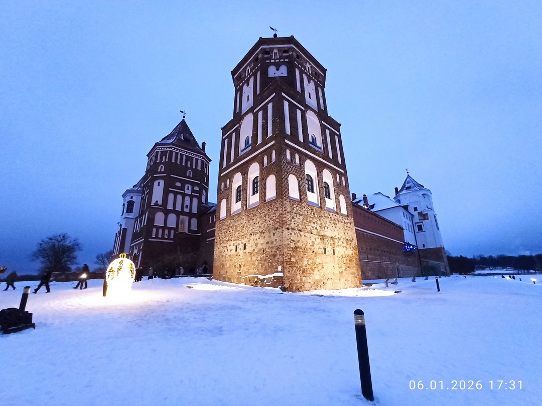 Мы в восторге от посещения Несвижского и Мирского замков. Андрею (водителю) большое спасибо!!!