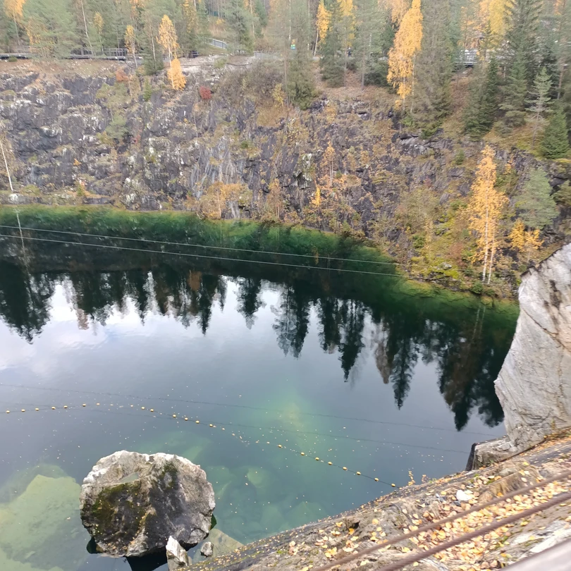 В парк «Рускеала» из Петербурга: водопады и мраморный каньон (Ирина)