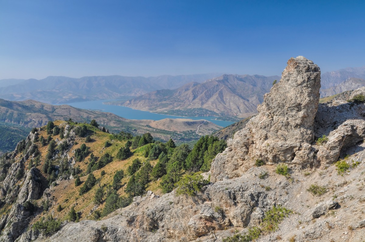Фото Чимганские горы, курорт Амирсай и Чарвакское водохранилище