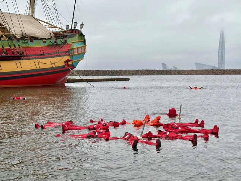 Айсфлоатинг в Петербурге: исследуя балтийские берега