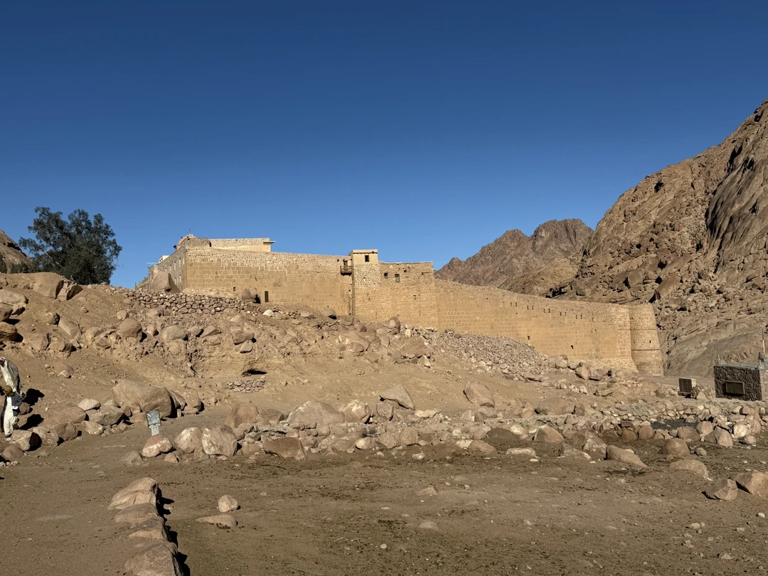 12-13.01.2026 года мы побывали в двух замечательных местах - на Горе Моисея и в Монастыре Святой