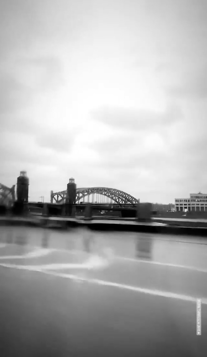 Трансфер на Tesla из аэропорта с экскурсией по Петербургу (Михаил)