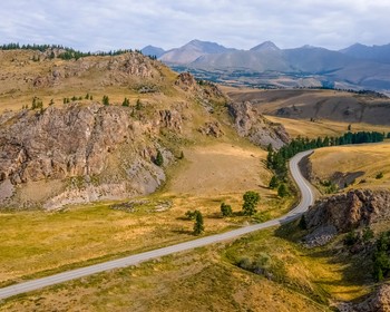 Чуйский тракт, Гейзерное озеро и пикник на берегу Катуни