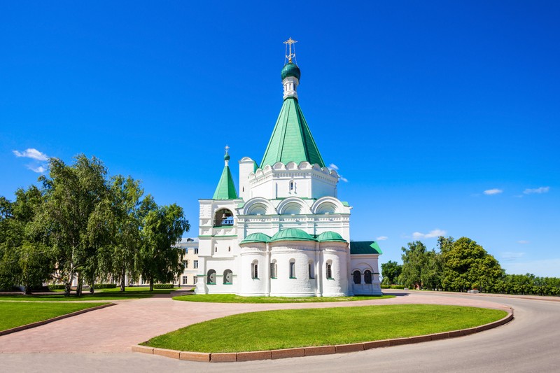 Нижний Новгород: кремль и Верхне-Волжская набережная