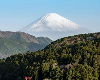 Священная Фудзи, отдых в рёкане с онсэном и кайсэки