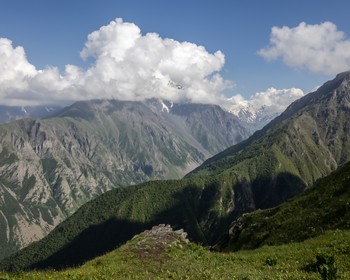 Северо-Осетинский заповедник, треккинг к водопаду Кольцо