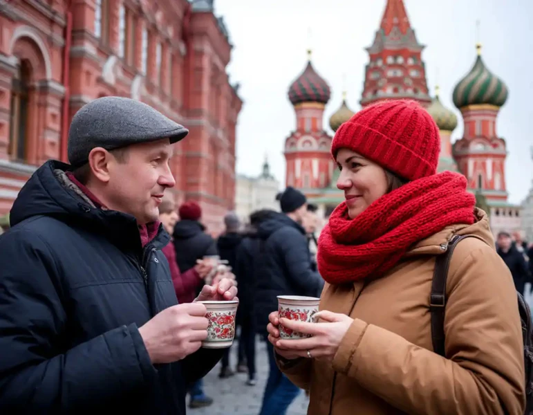 Фото - Экскурсия: "Магия новогодней Москвы — с гаданием и чаепитием"