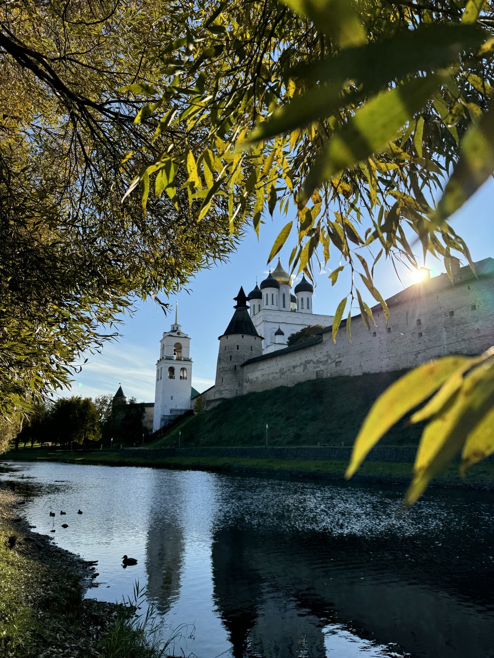 Фото Прогулка по Пскову на закате дня