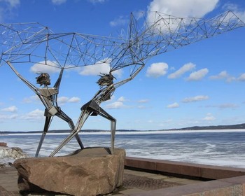 Заповедник «Кивач», вотчина Талви Укко, питомник хаски и оленей, интерактивная программа в музее