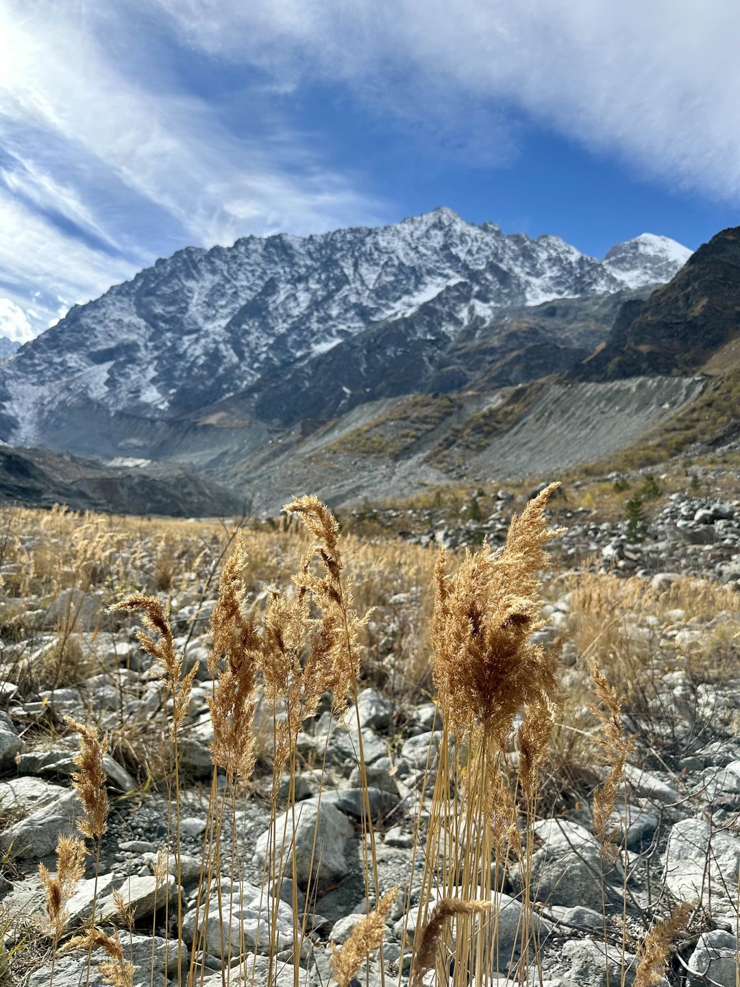 18 октября 2025 мы прошли путь до Цейского ледника и обратно, с гидом Валерой. Маршрут очень