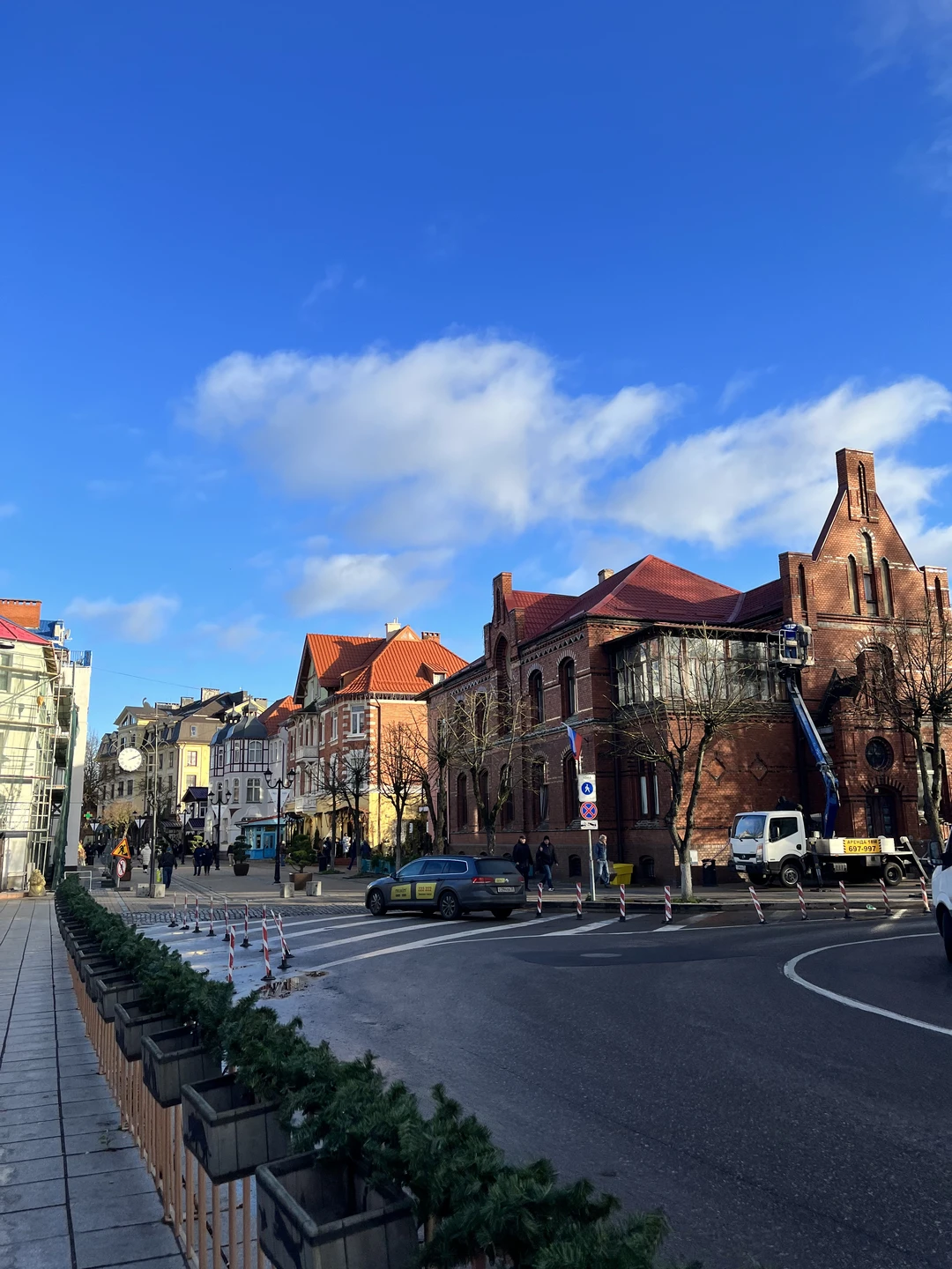 Утренняя Куршская коса, Зеленоградск и замок Нессельбек на автобусе (Мария)