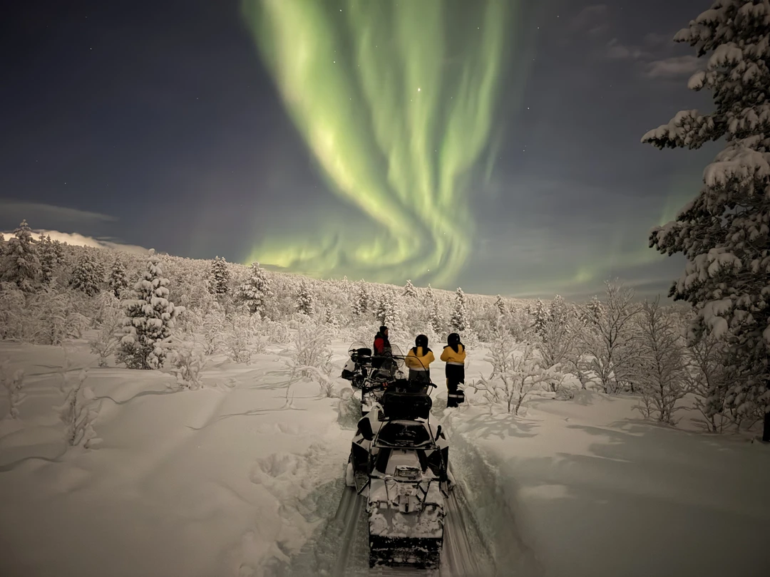 Приключение на снегоходах в черте Мурманска (в мини-группе) (Максим)