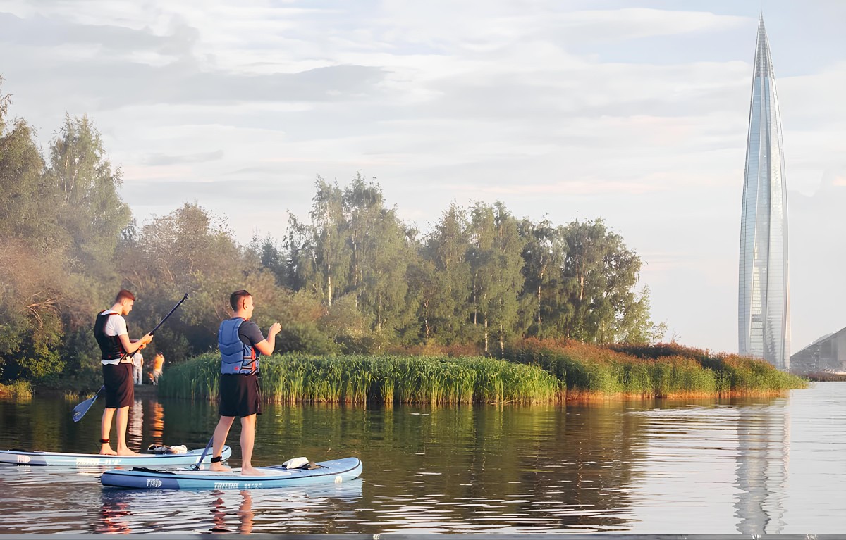 К Лахте на закате: сап-прогулка с инструктором (7/7)