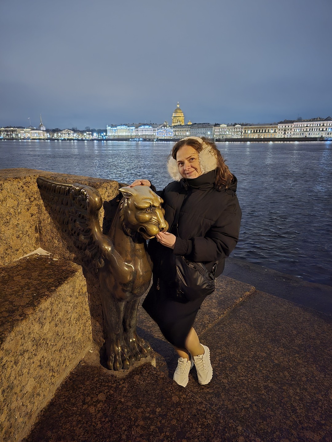 Атмосферная прогулка по ночному Петербургу (Наталья)