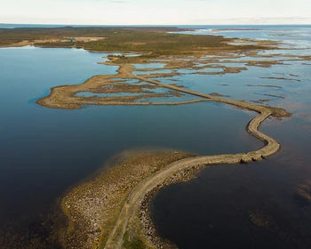 Водная прогулка по заливу Долгая губа, возвращение в Кемь