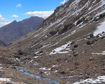 Трек к приюту Тубкаль