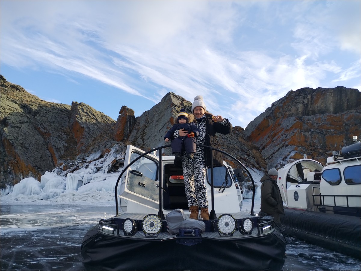 Зимняя сказка Байкала на Ольхоне