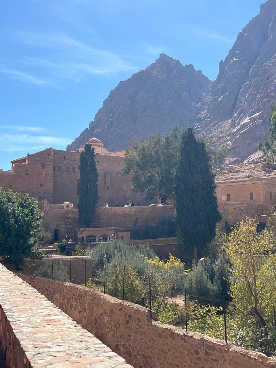 Спасибо за интересную экскурсию! Было очень удобно вначале, пока не устали, посетить Монастырь Св. Екатерины. И