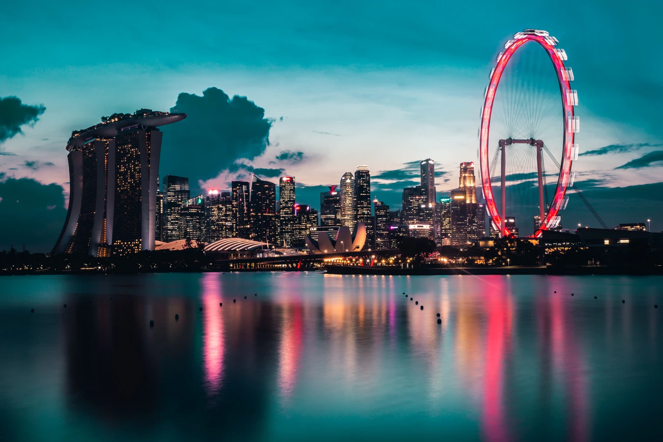 Вечер в Сингапуре