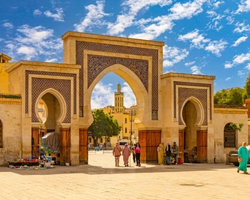 Экскурсия по Фесу, посещение дубильни, вечер хны