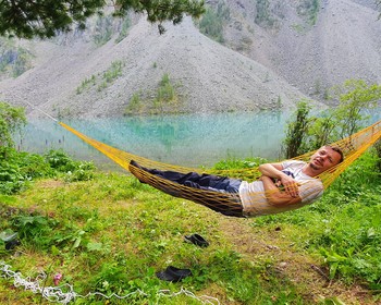 Гора Пирамида, отдых на озере