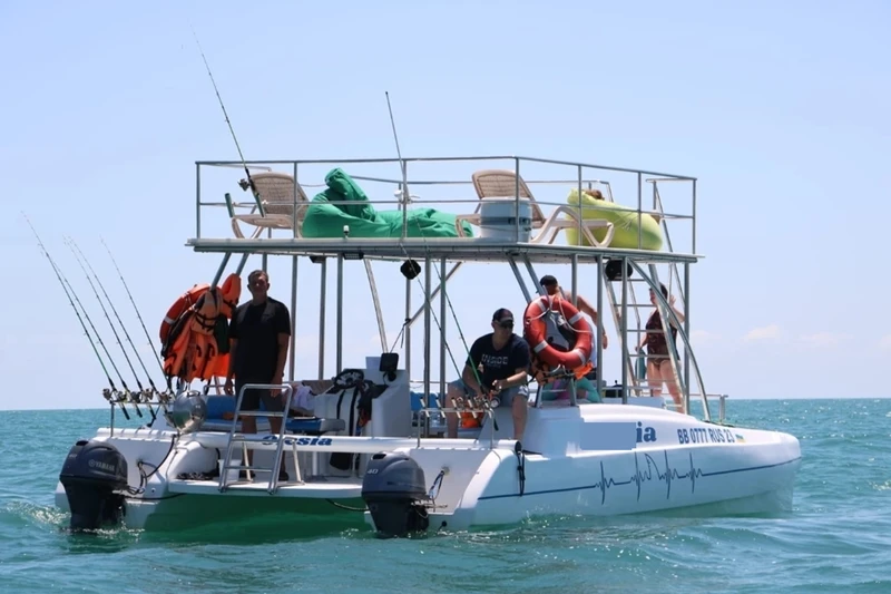 Рыбалка в Сочи: ловим и жарим барабульку на борту