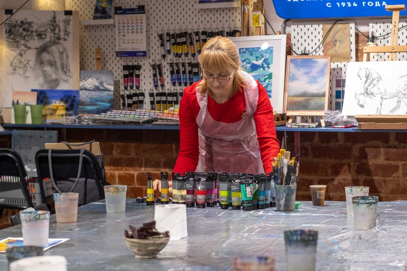 Интуитивная живопись в волшебной Казани