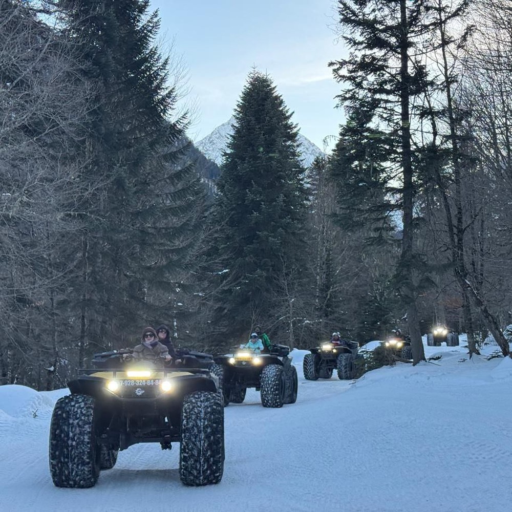 На квадроциклах по Софийской поляне — за полчаса (6/6)