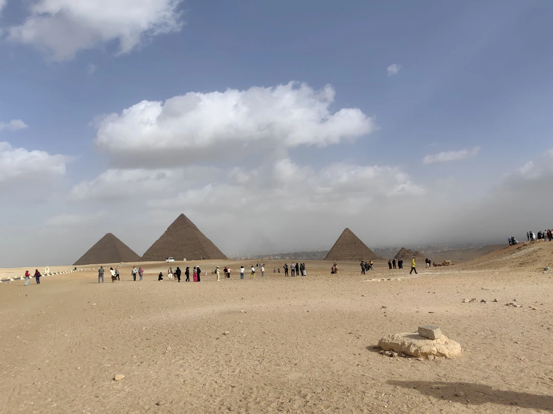 Заказывали комплексно несколько экскурский: два дня гуляли по Каиру с посещением Египетского музея и музея цивилизаций
