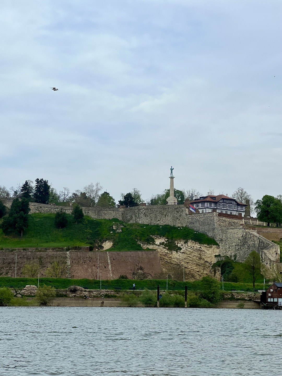 На кораблике по рекам Белграда (Ксения)