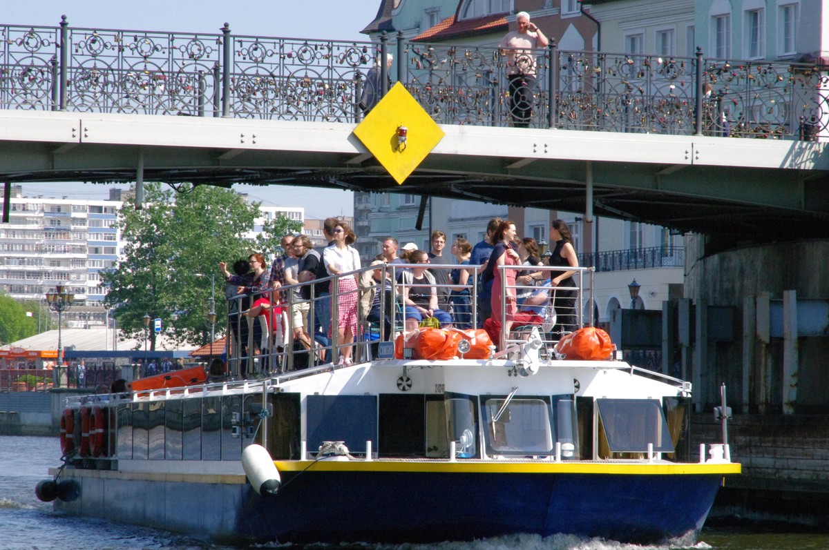 По Калининграду на двухэтажном автобусе и теплоходе! (6/6)