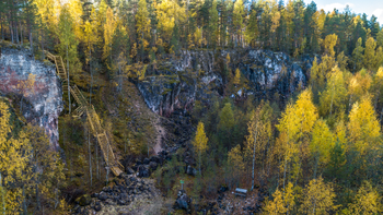 Водопад Кивач и парк «Белая гора. Тивдийский мрамор»