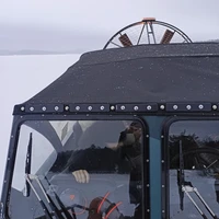 Фото отзыва 3: экскурсия "Зимние ладожские шхеры — на аэролодке"