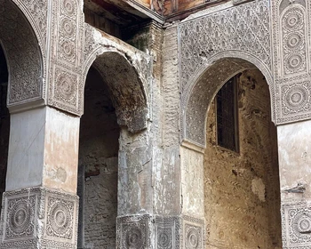 Прогулка по Фесу, кожевенные мастерские Шуара, ночь в берберском лагере