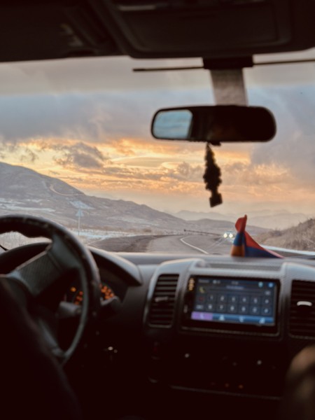 Были с мужем в середине декабря