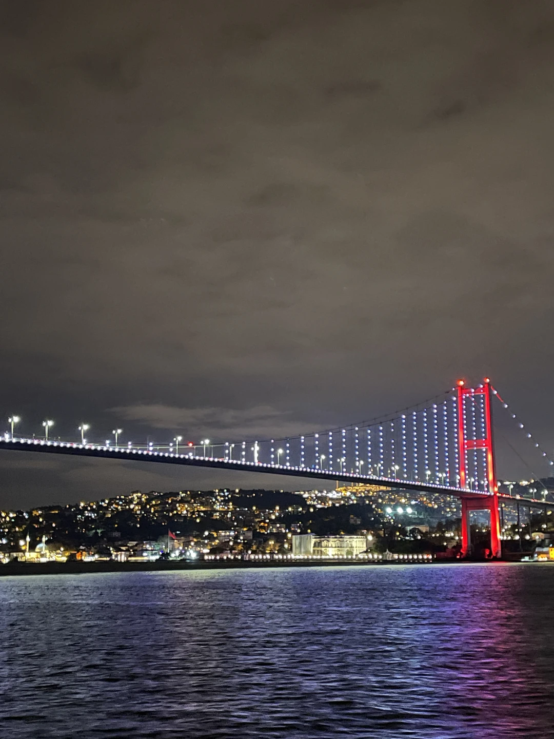 По вечернему Босфору на круизном лайнере (Артем)