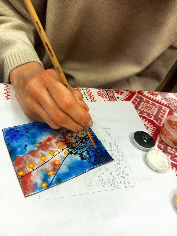 Мастер-класс с эмальерами «Магия огня»