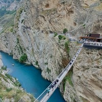 Фото отзыва 3: экскурсия "2 в 1: Сулакский каньон и бархан Сарыкум из Дербента"