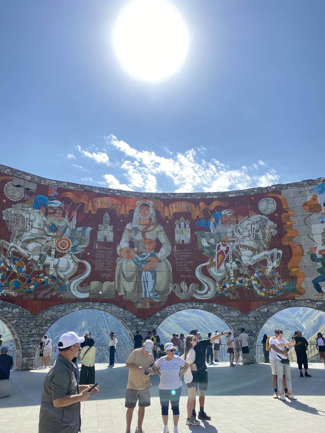 Из Тбилиси в Казбеги на микроавтобусе (Никита)