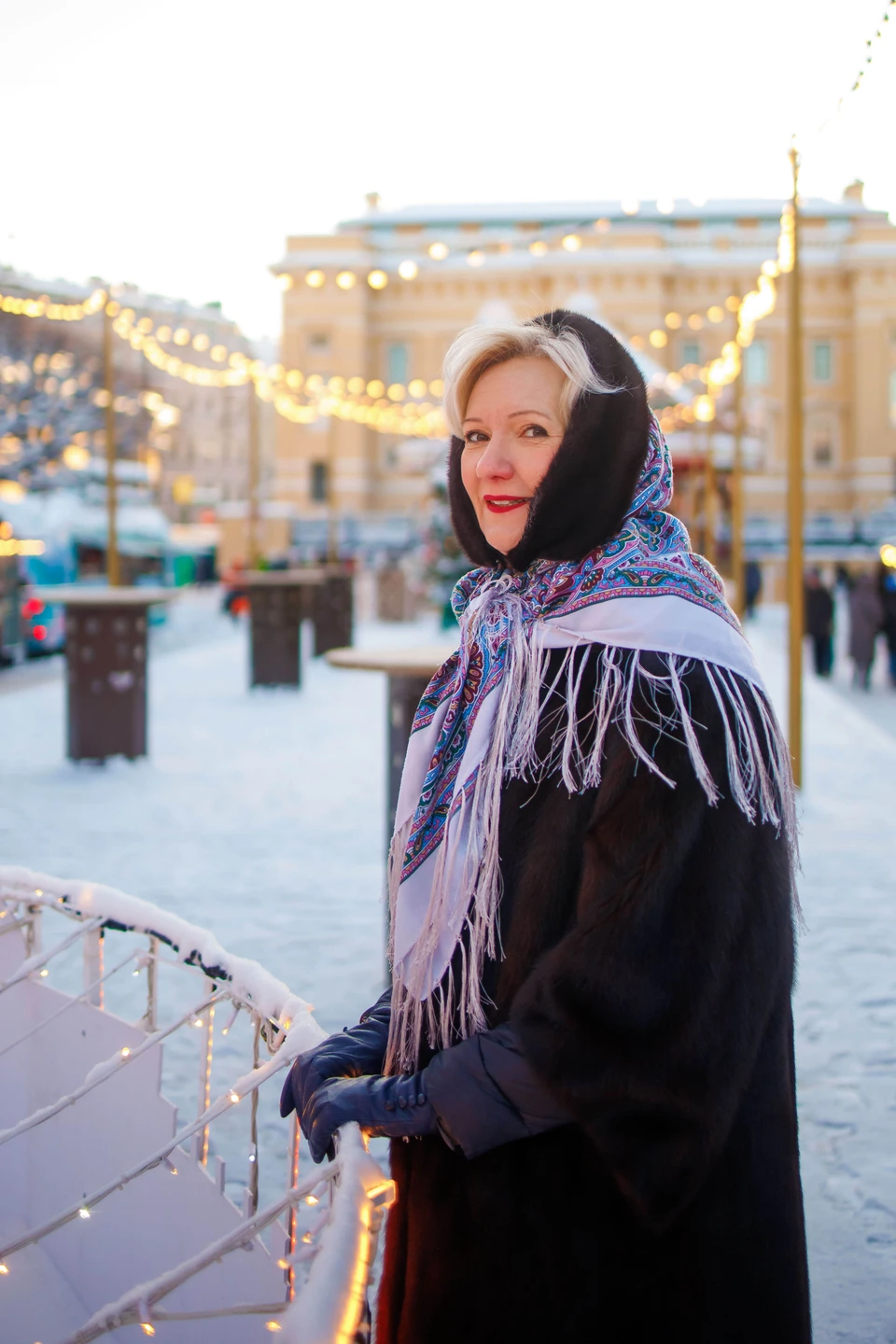 15-минутная новогодняя фотосессия в Петербурге (Татьяна)