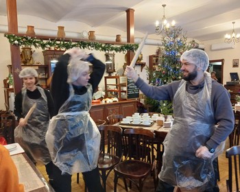 Прогулка до источника, мастер-класс и встреча Нового года