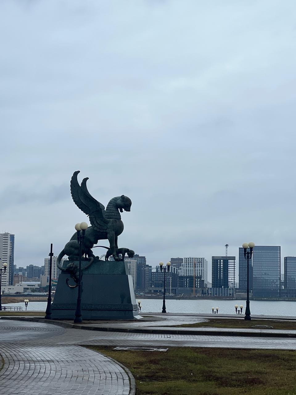 На экскурсии у Дании была моя сестра. Знакомство с Казанью было обстоятельным и очень разносторонним. Пешком