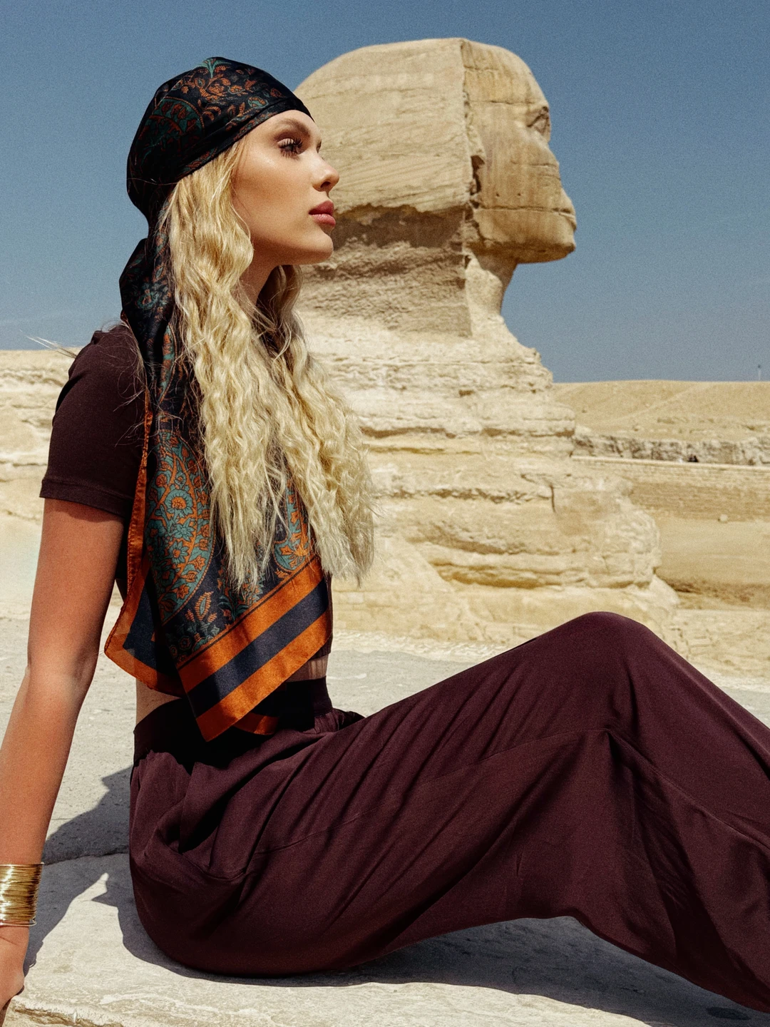 Позавчера были на экскурсии с Махмудом. С самого начала он забрал нас из отеля на хорошей