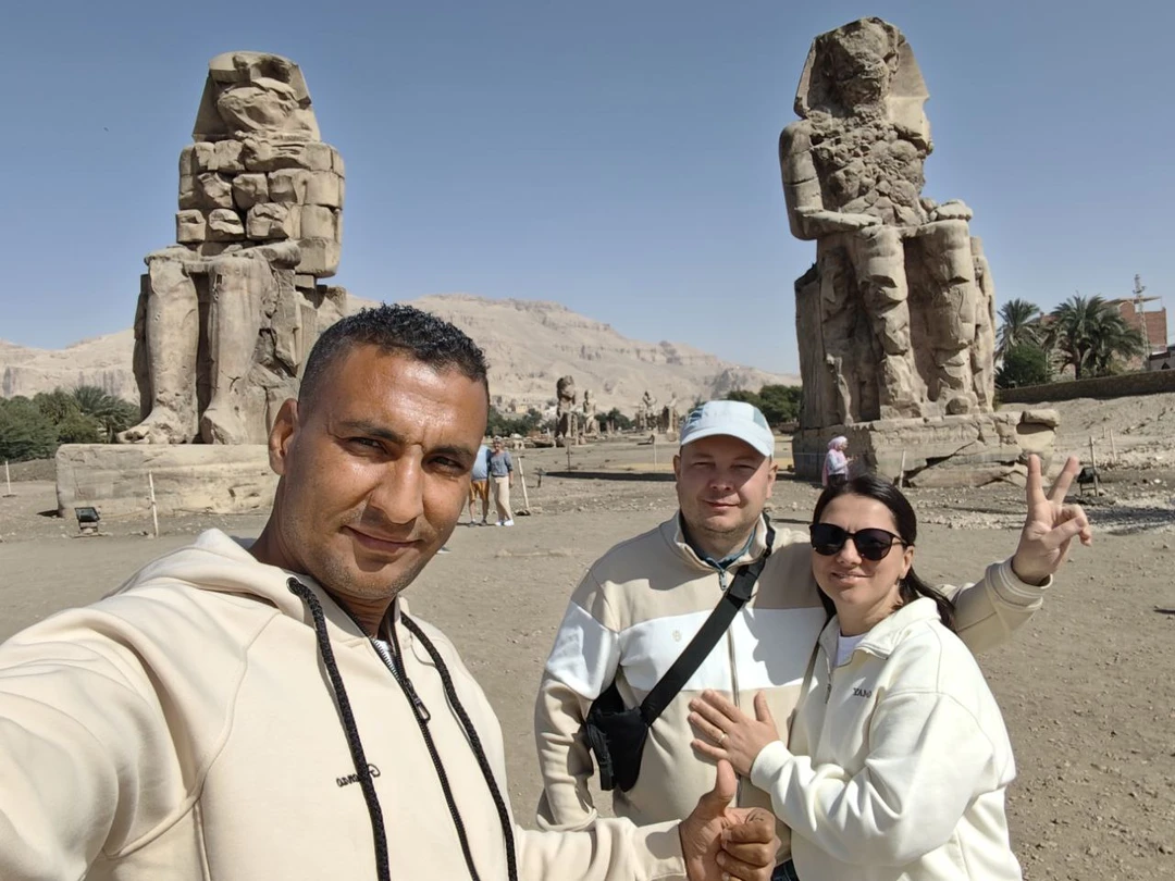 Мы благодарим, за нашу отличную экскурсию в Луксор, всех причастных!