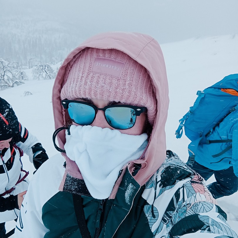 Зимние Хибины - на снегоступах (Татьяна)