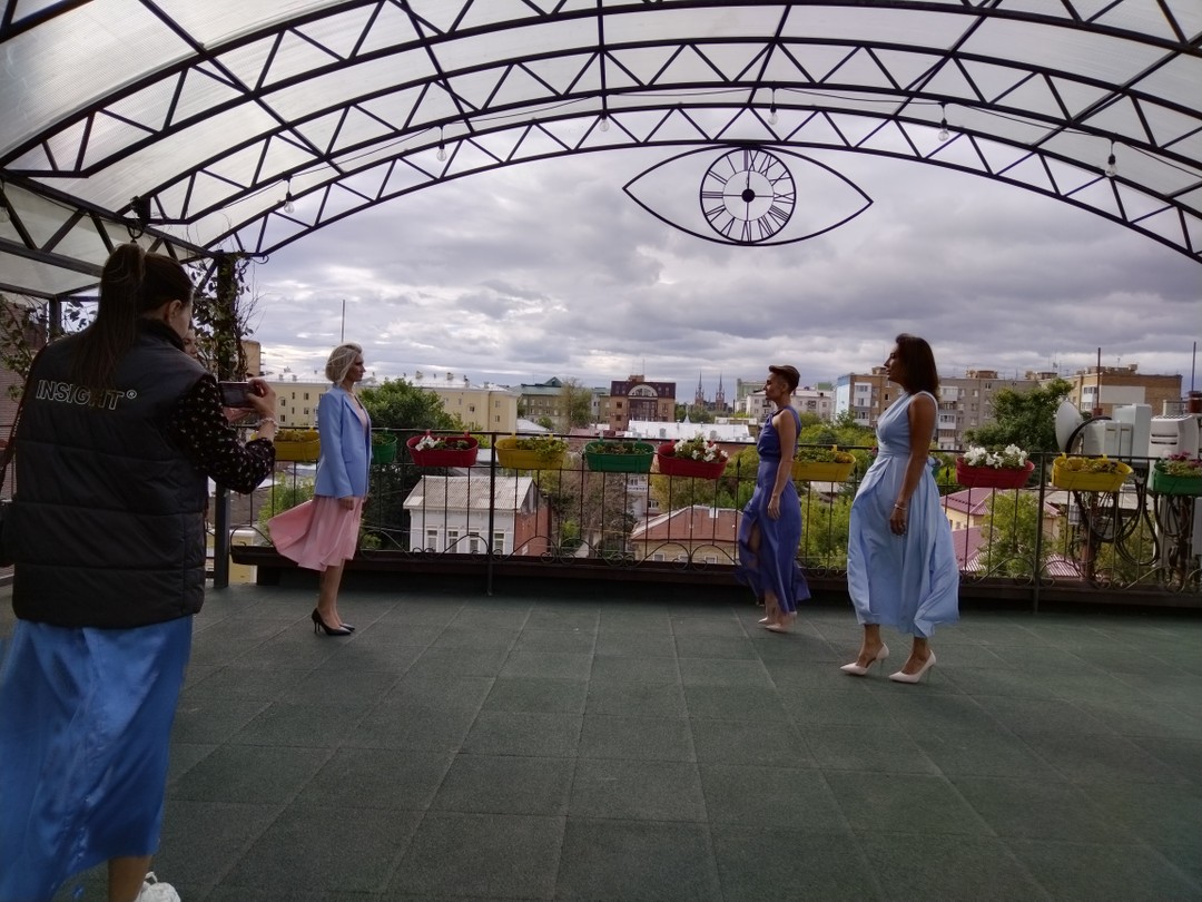 Провели прекрасную фотосессию на крыше музея городских легенд