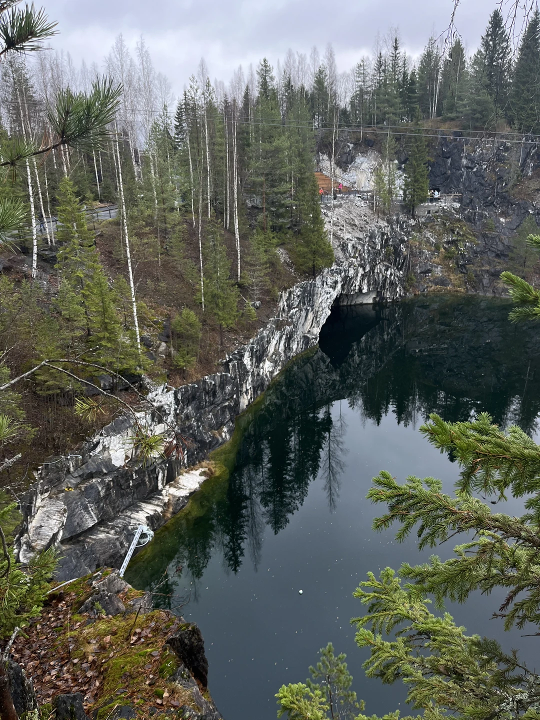 В парк «Рускеала» из Петербурга: водопады и мраморный каньон (Анастасия)