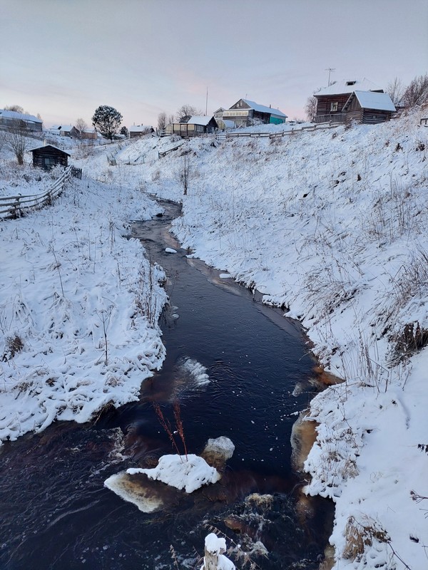 В Нёноксу - древнее село солеваров (из Архангельска)