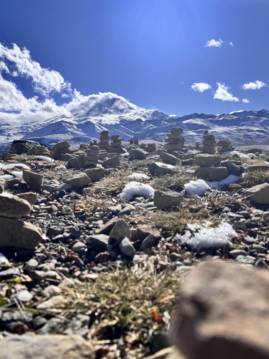 На джипе к Эльбрусу: Гижгит, поляна Азау и поляна Нарзанов (Анастасия)